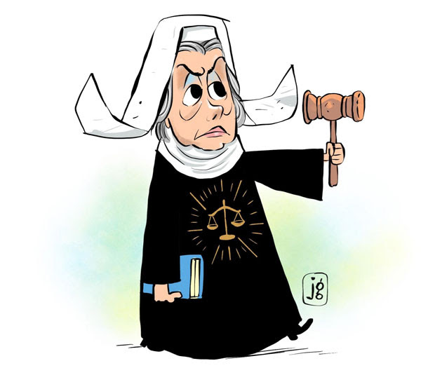 Ilustração do jornal Folha de S.Paulo