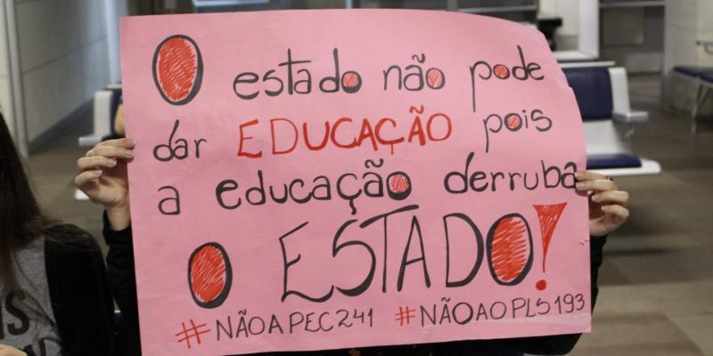 Facebook Ocupa IFSUL/ Vinicius Maciel